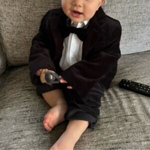 Gymboree Black and White Kids Matching Set